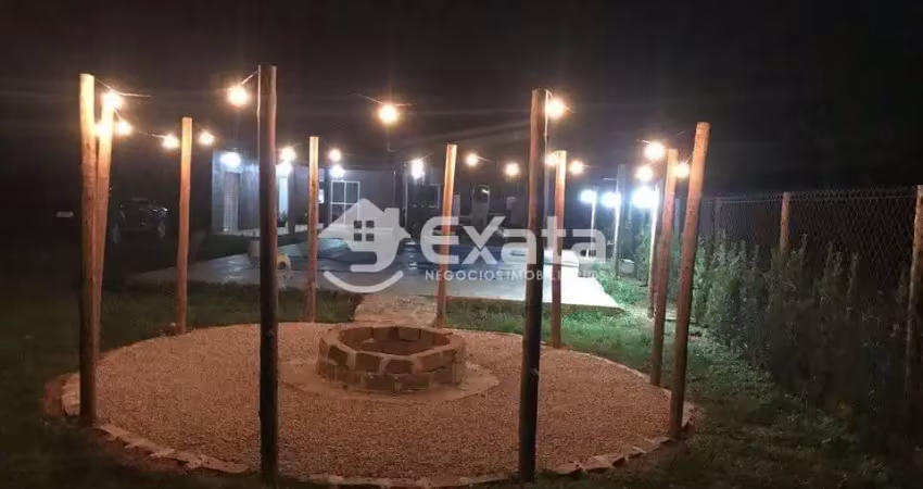 Charmosa chacara a venda em briquituba, aluminio - 03 suites e 03 vagas