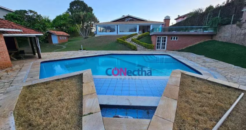Casa com 4 dormitórios à venda, 750 m² por r$ 1.780.000,00 - condomínio capela do barreiro - itatiba/sp