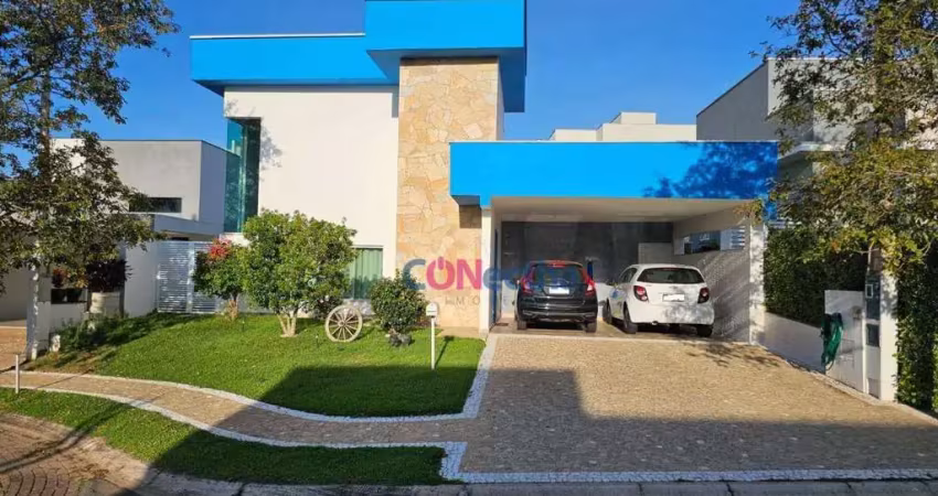 Casa com 3 dormitórios à venda, 173 m² por r$ 1.500.000,00 - condomínio ville de france - itatiba/sp