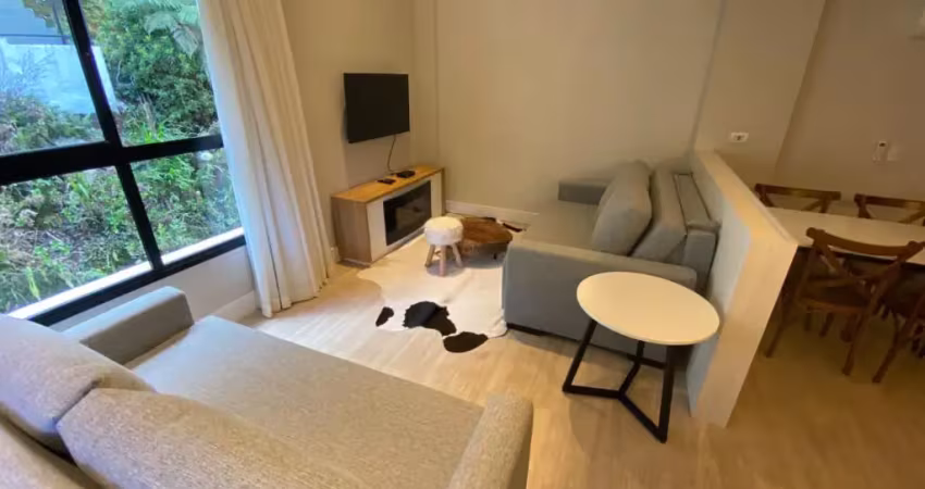 Fração de um apartamento de hotel totalmente mobiliado em campos do jordão para até 5 pessoas