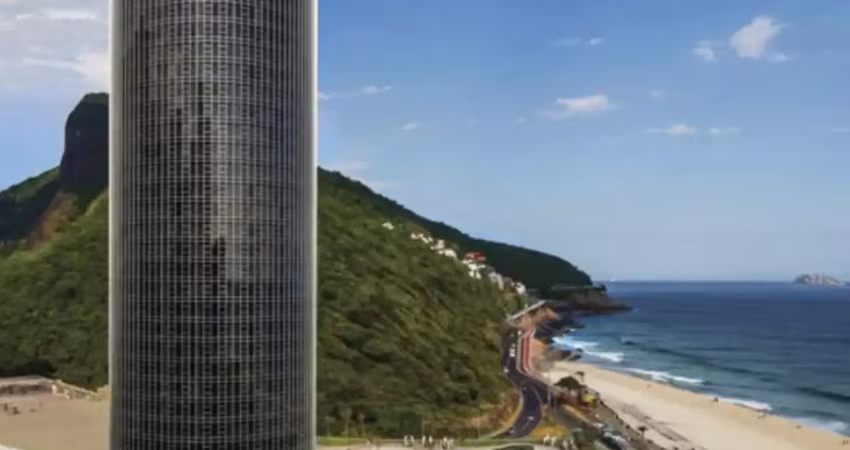Diária de um lindo flat torre de vidro hotel frente praia são conrado