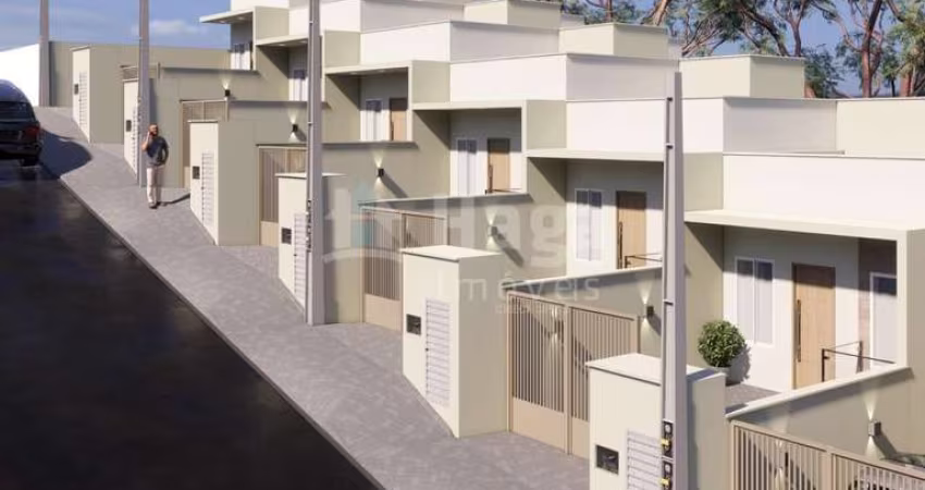Casa geminada à venda no bairro primeiro de Maio em Brusque/SC