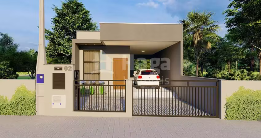Casa à venda no bairro lageado baixo em guabiruba/sc
