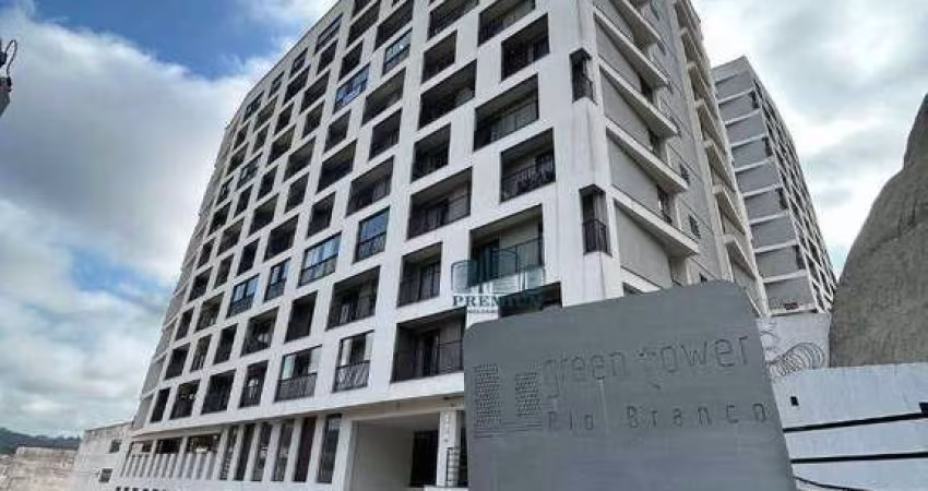 2 Quartos, elevador  e varanda- Avenida Rio Branco