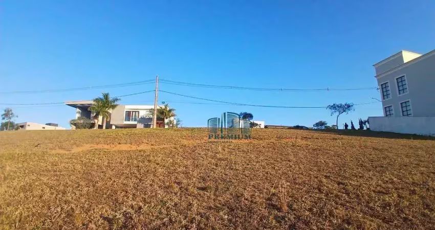 Terreno em aclive à venda no condomínio alphaville- juiz de fora