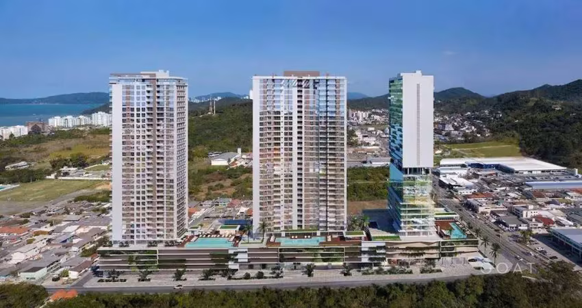 Apartamento residencial à venda, balneário santa clara, itajaí - ap0233.