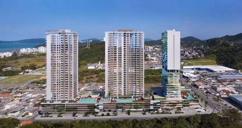 Apartamento residencial à venda, balneário santa clara, itajaí - ap0217.