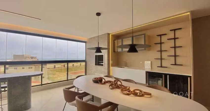 Apartamento residencial à venda, praia brava, itajaí - ap0177.