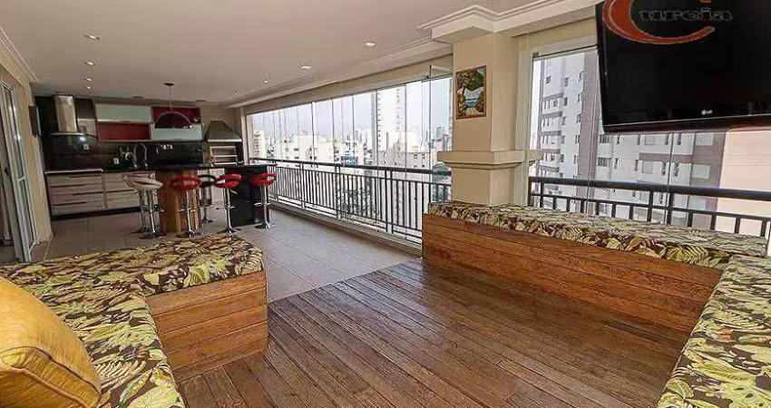 Apartamento com 3 dormitórios à venda, 184 m² por r$ 2.655.000,00 - klabin - são paulo/sp
