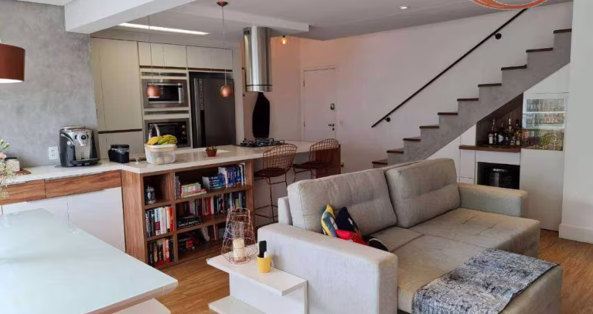 Apartamento com 1 dormitório à venda, 87 m² por R$ 1.250.000,00 - Campo Belo - São Paulo/SP