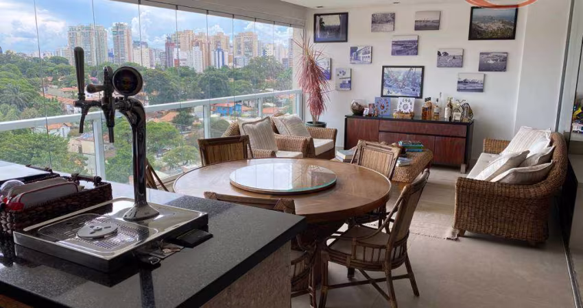 Apartamento com 2 dormitórios, 180 m² - venda por R$ 2.940.000,00 ou aluguel por R$ 19.500,00/mês - Campo Belo - São Paulo/SP