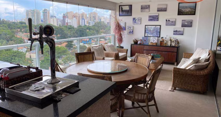 Apartamento com 2 dormitórios, 180 m² - venda por R$ 2.940.000,00 ou aluguel por R$ 19.500,00/mês - Campo Belo - São Paulo/SP