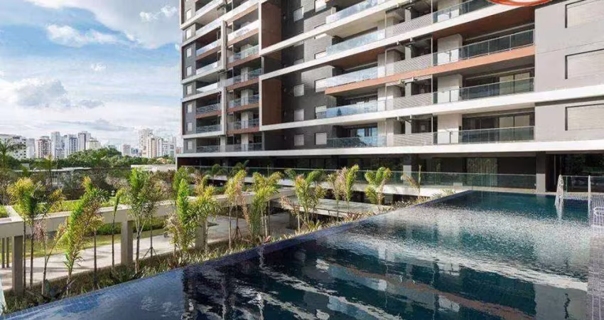 Apartamento com 1 dormitório à venda, 41 m² por r$ 755.000,00 - brooklin paulista - são paulo/sp