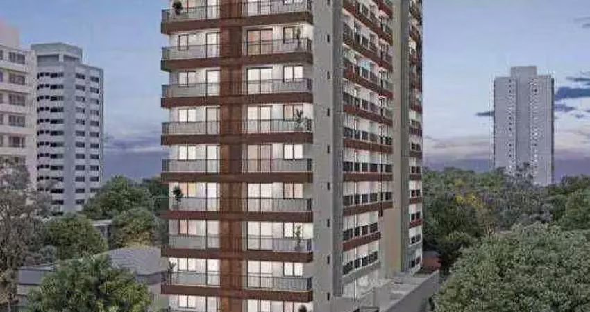 Apartamento com 1 dormitório à venda, 24 m² por r$ 370.000,00 - campo belo - são paulo/sp