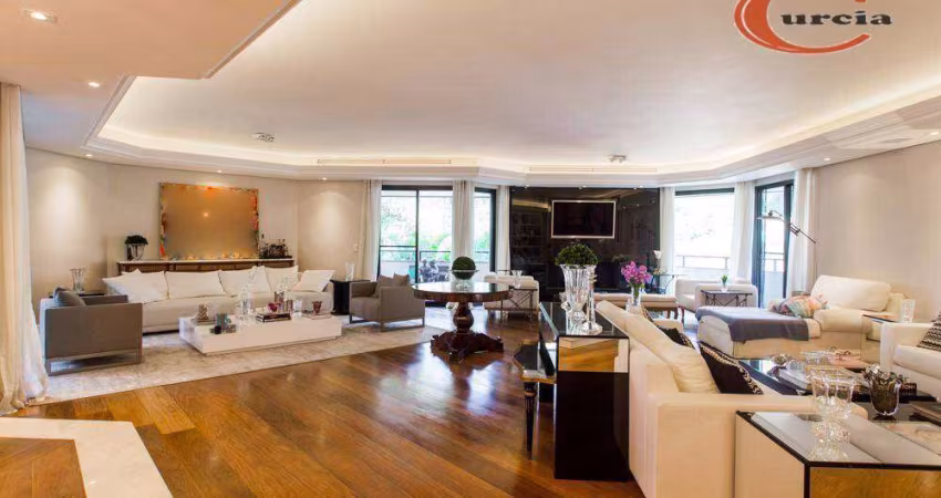 Apartamento com 4 dormitórios à venda, 640 m² por R$ 9.450.000,00 - Moema - São Paulo/SP