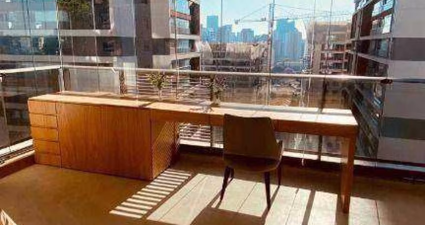 Apartamento com 1 dormitório à venda, 45 m² por R$ 889.000,00 - Brooklin Paulista - São Paulo/SP