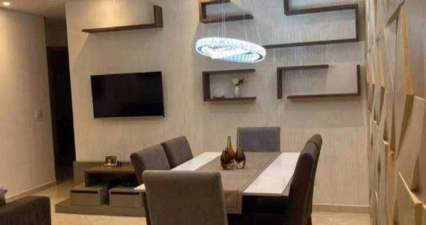 Apartamento com 3 dormitórios à venda, 82 m² por R$ 636.000,00 - Vila Camilópolis - Santo André/SP