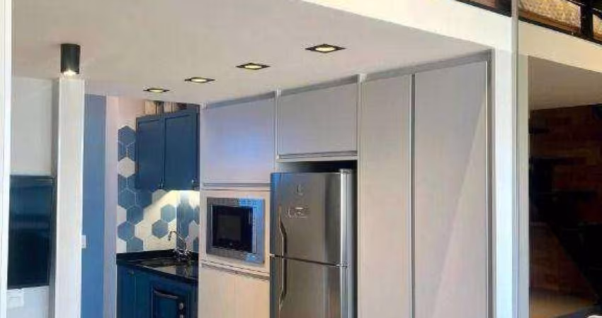 Studio com 1 dormitório para alugar, 27 m² por R$ 7.470,00/mês - Moema - São Paulo/SP