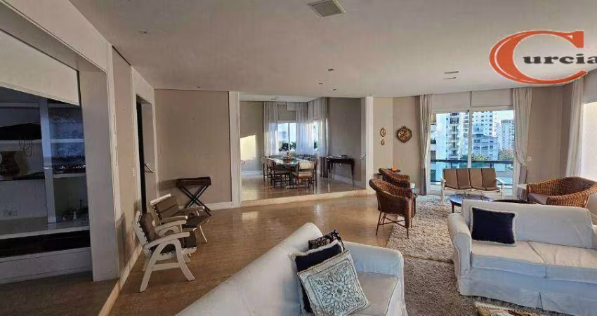 Apartamento com 4 dormitórios à venda, 243 m² por R$ 2.500.000,00 - Moema - São Paulo/SP