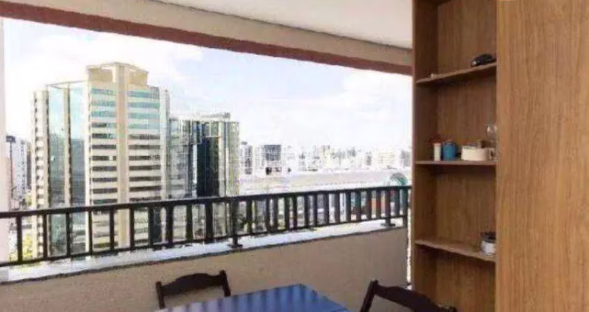 Apartamento com 1 dormitório à venda, 31 m² por r$ 525.000 - moema - são paulo/sp