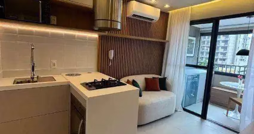 Apartamento com 1 dormitório para alugar, 31 m² por r$ 5.700/mês - moema - são paulo/sp