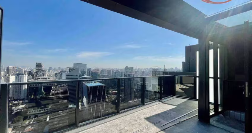 Cobertura duplex com 1 dormitório à venda, 76 m² por r$ 2.250.000 - vila olímpia - são paulo/sp