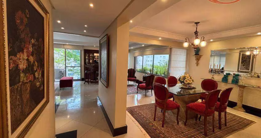 Apartamento com 4 dormitórios à venda, 230 m² por r$ 3.500.000,00 - indianópolis - são paulo/sp