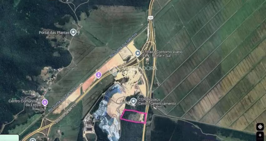 Terreno comercial à venda na Rodovia BR-101, 00, Areias de Cima (Guaporanga), Biguaçu