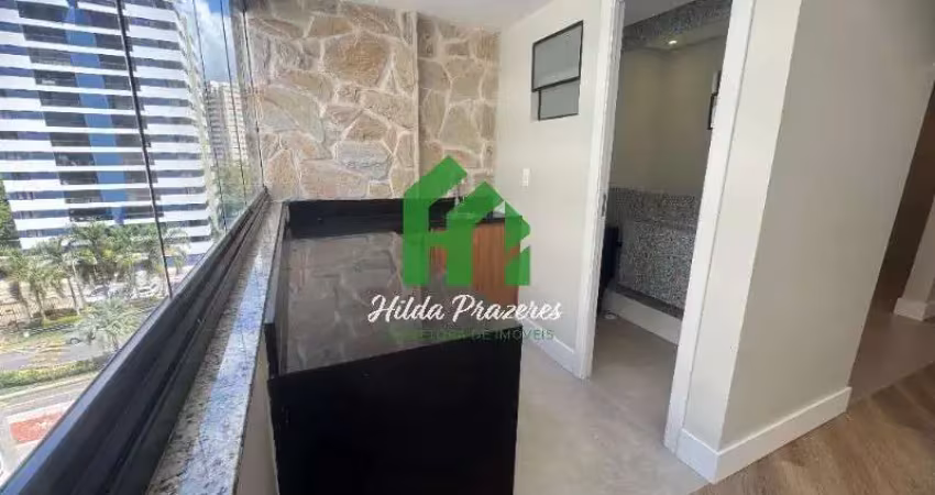 Apartamento de 2 quartos em alphaville i, salvador-ba: 2 suítes, sala ampla, 2 banheiros, vaga de garagem e 68m² de área.
