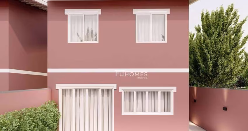 Sobrado com 3 dormitórios à venda, 83 m² por R$ 748.000,00 - Condomínio Residencial Flamboyant - Indaiatuba/SP
