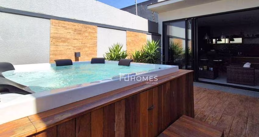 Casa com 3 dormitórios à venda, 174 m² por R$ 1.700.000,00 - Condomínio Dona Lucilla - Indaiatuba/SP