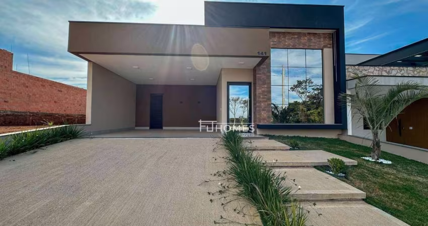 Casa com 3 dormitórios à venda, 204 m² por R$ 1.590.000 - Condomínio Residencial Evidências - Indaiatuba/SP