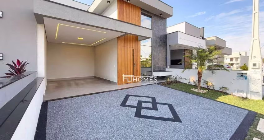 Casa com 3 dormitórios à venda, 136 m² por r$ 1.290.000,00 - condomínio park gran reserve - indaiatuba/sp