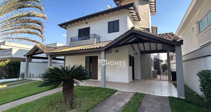 Sobrado com 3 dormitórios, 300 m² - venda por r$ 2.000.000 ou aluguel por r$ 8.300/mês - condomínio santa clara - indaiatuba/sp