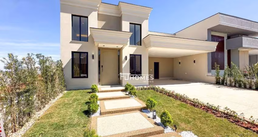 Casa com 3 dormitórios, 195 m² - venda por r$ 2.200.000,00 ou aluguel por r$ 11.000,00/mês - condomínio maria cândida - indaiatuba/sp