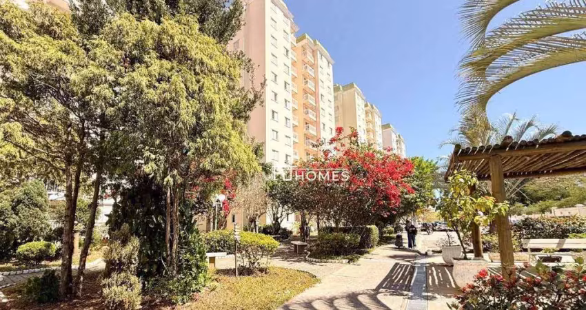 Apartamento com 3 dormitórios à venda, 75 m² por r$ 490.000,00 - condomínio portal das flores - indaiatuba/sp