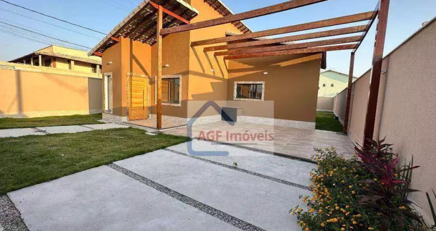 Casa com 3 dormitórios à venda por r$ 715.000,00 - jardim atlântico leste (itaipuaçu) - maricá/rj