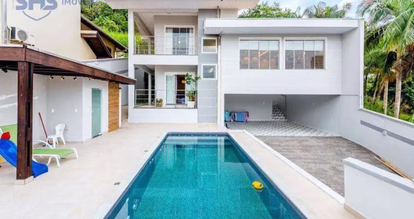 Casa com 4 dormitórios à venda, 310 m² por r$ 2.100.000,00 - itoupava seca - blumenau/sc