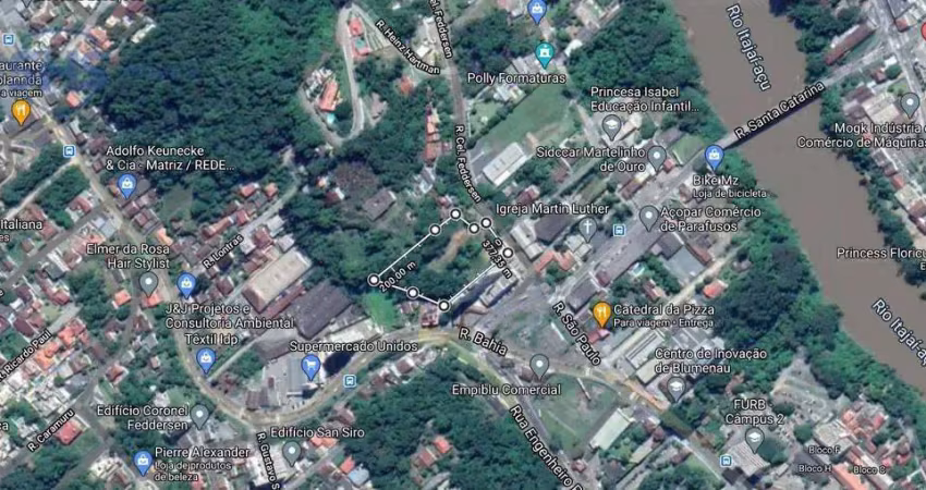 Terreno à venda, 8580 m² por r$ 6.500.000 - itoupava seca - blumenau/sc