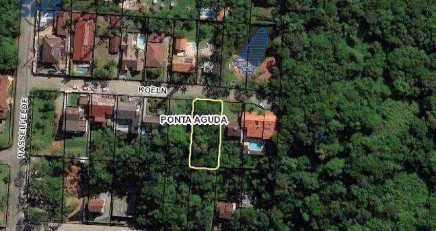 Terreno à venda na Rua Koeln, 180, Ponta Aguda, Blumenau