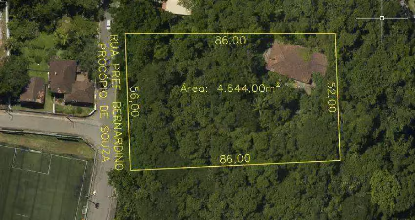 Terreno à venda, 4644 m² por r$ 1.950.000,00 - bela vista - gaspar/sc
