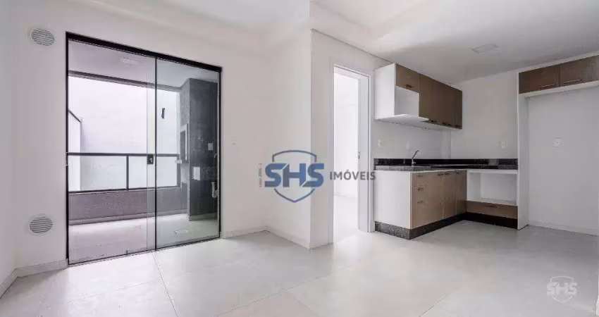 Apartamento com 1 dormitório para alugar, 45 m² por r$ 2.140,00/mês - velha - blumenau/sc