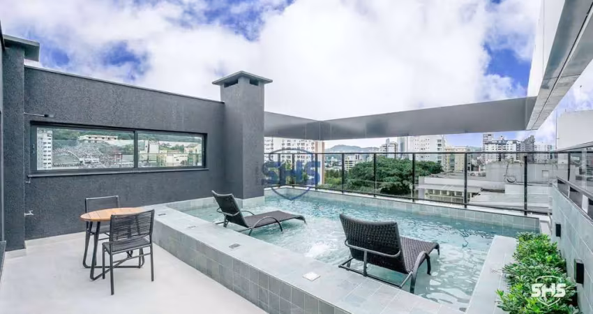 Apartamento com 1 dormitório à venda, 34 m² por r$ 375.000,00 - centro (blumenau) - blumenau/sc