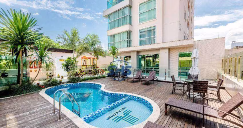 Apartamento com 3 dormitórios à venda, 102 m² por r$ 870.000,00 - itoupava seca - blumenau/sc