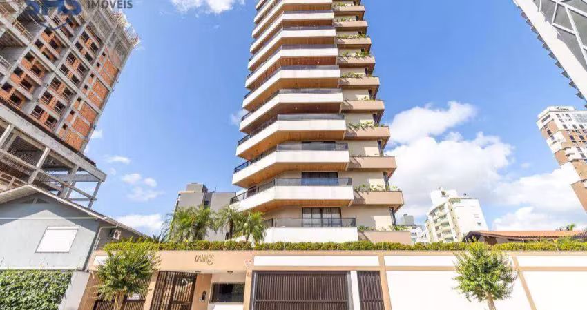 Apartamento com 3 dormitórios para alugar, 280 m² - ponta aguda - blumenau/sc