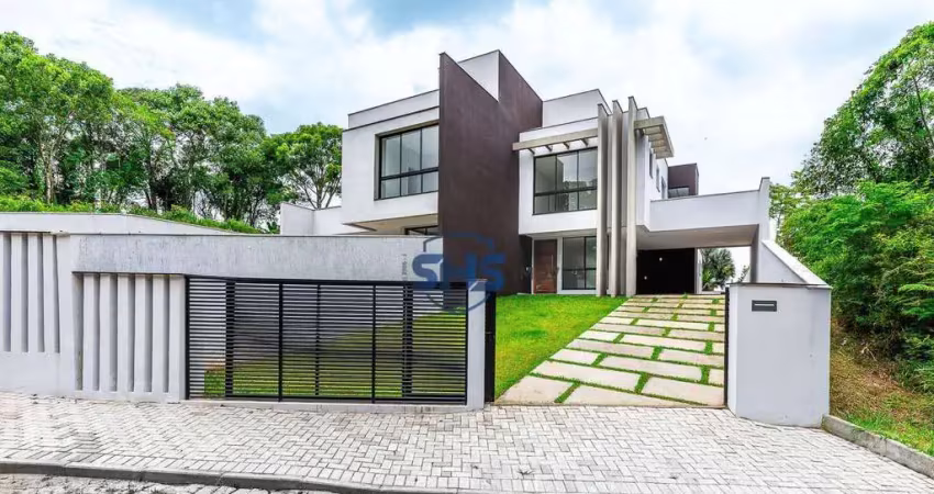 Casa com 3 suites à venda, 204 m² por r$ 1.380.000 - ponta aguda - blumenau/sc