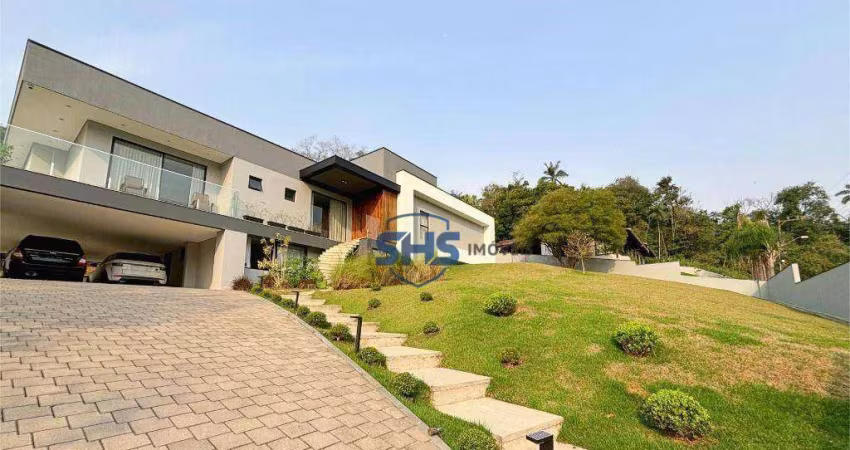 Casa com 5 dormitórios à venda, 605 m² por R$ 5.890.000,00 - Itoupava Seca - Blumenau/SC