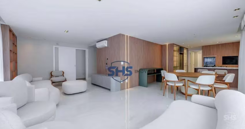 Apartamento com 3 dormitórios à venda, 198 m² por r$ 2.490.000,00 - bom retiro - blumenau/sc