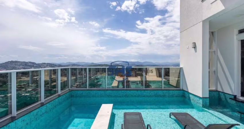 Cobertura duplex com 5 suites à venda, 956 m² por r$ 14.000.000 - victor konder - blumenau/sc