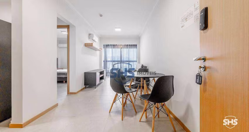 Apartamento com 1 dormitório para alugar, 44 m² por R$ 2.700,00/mês - Centro (Blumenau) - Blumenau/SC